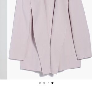 Elegant Women's Blush Jacket Theory Medium Sileena Womens Coat wool cashmere